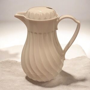 Elegant White Connoisserve Swirl Carafe